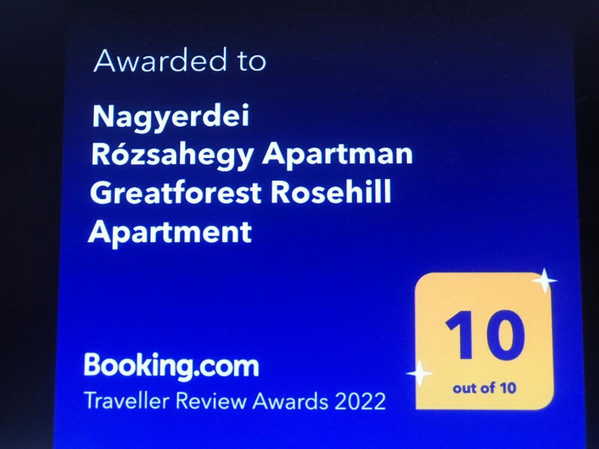 Greatforest Rosehill 1 Apartman Debrecen Exterior foto